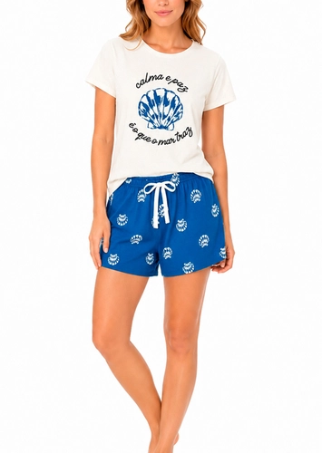 Pijama Feminino Curto Malwee 1000133183