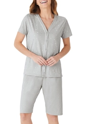 Pijama Feminino Curto com Abertura Malwee 1000133192