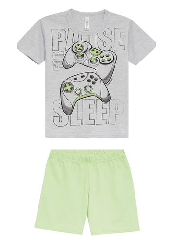 Pijama Infantil Menino Curto Malwee 1000131916