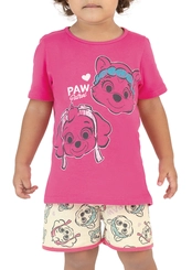 Pijama Infantil Menina Curto Malwee 1000131945