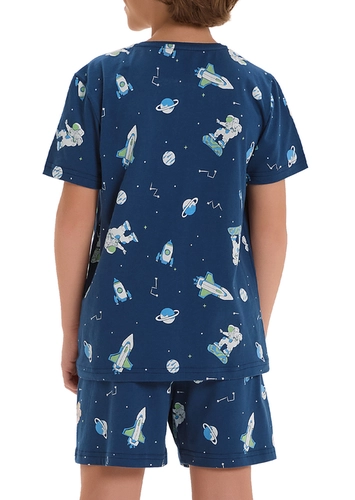 Pijama Infantil Menino Curto Cor com Amor 2060067