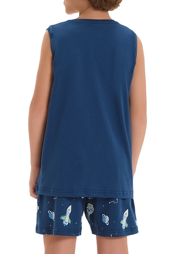Pijama Infantil Menino Curto Cor com Amor 2060068