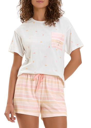 Pijama Feminino Curto Cor com Amor 2010929