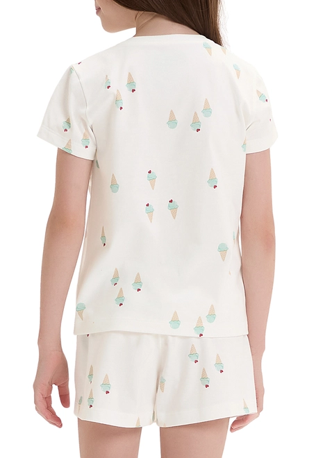 Pijama Infantil Menina Curto Cor com Amor 2050117