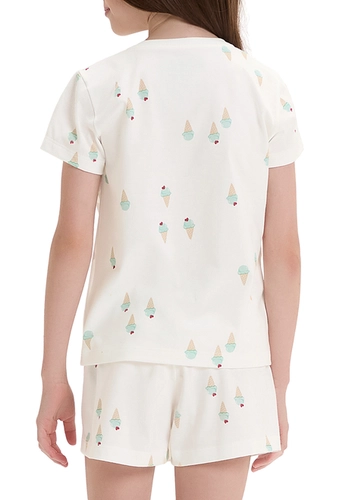 Pijama Infantil Menina Curto Cor com Amor 2050117
