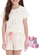 Pijama Infantil Menina Curto Cor com Amor 2050119