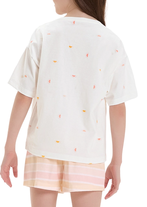 Pijama Infantil Menina Curto Cor com Amor 2050133