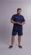 Pijama Masculino Curto Cor com Amor 2040042 Plus Size