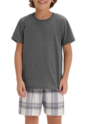 Pijama Infantil Menino Curto Cor com Amor 2060065