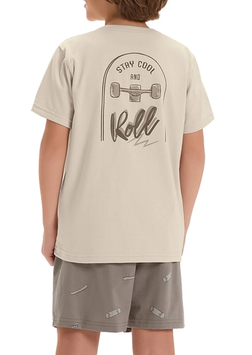 Pijama Infantil Menino Curto Cor com Amor 2060070