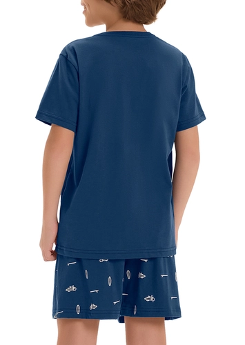 Pijama Infantil Menino Curto Cor com Amor 2060071
