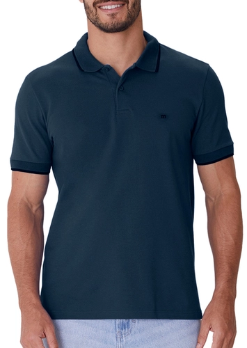 Camiseta Masculina Polo Slim Malwee 1000133946