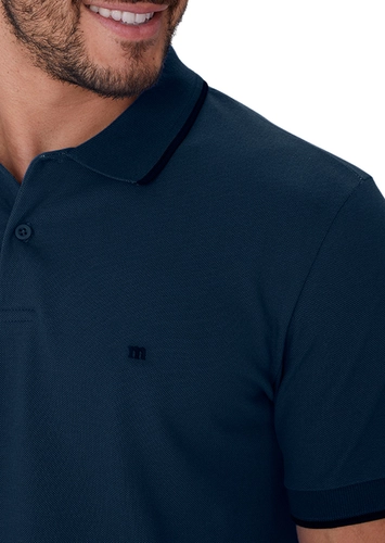 Camiseta Masculina Polo Slim Malwee 1000133946