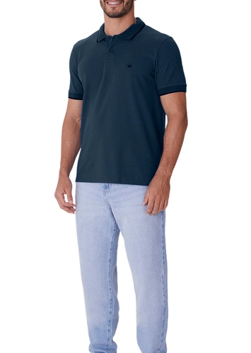 Camiseta Masculina Polo Slim Malwee 1000133946