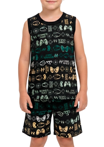 Pijama Infantil Menino Curto Malwee 1000131910