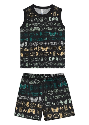 Pijama Infantil Menino Curto Malwee 1000131910