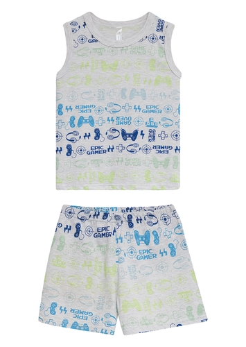Pijama Infantil Menino Curto Malwee 1000131910