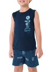 Pijama Infantil Menino Curto Malwee 1000131913