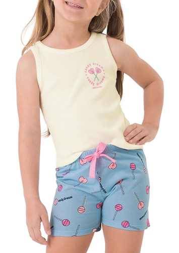 Pijama Infantil Menina Curto Malwee 1000133681