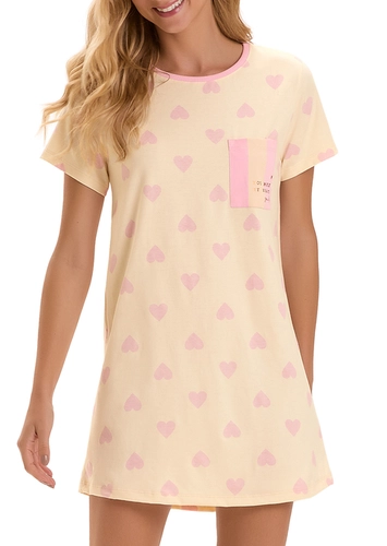 Camisola Feminina Curta Cor com Amor 2010939 loading=
