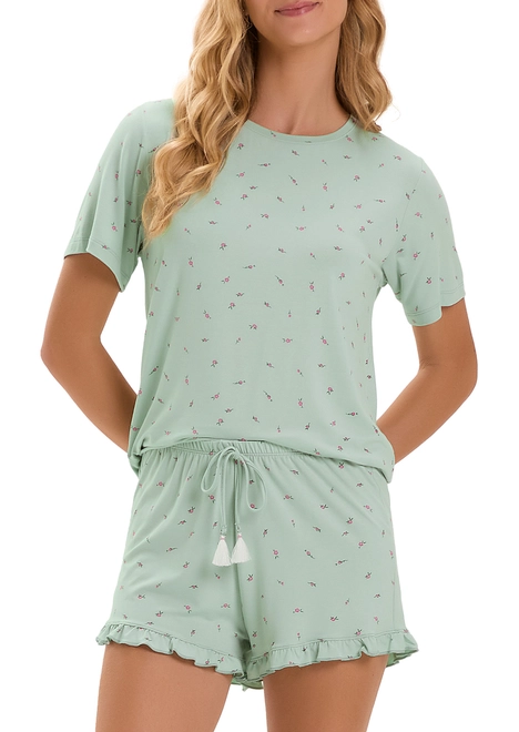 Pijama Feminino Curto Cor com Amor 2010961