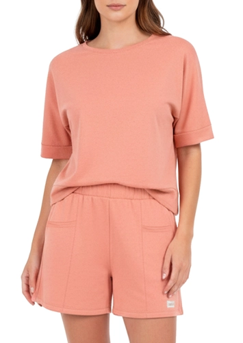 Look Blusa Feminina Marialicia 184344 + Shorts Feminino Reto Marialicia 184280