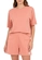 Look Blusa Feminina Marialicia 184344 + Shorts Feminino Reto Marialicia 184280