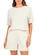 Look Blusa Feminina Marialicia 184344 + Shorts Feminino Reto Marialicia 184280