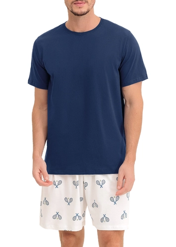 Pijama Masculino Curto Espaço Pijama 4030031