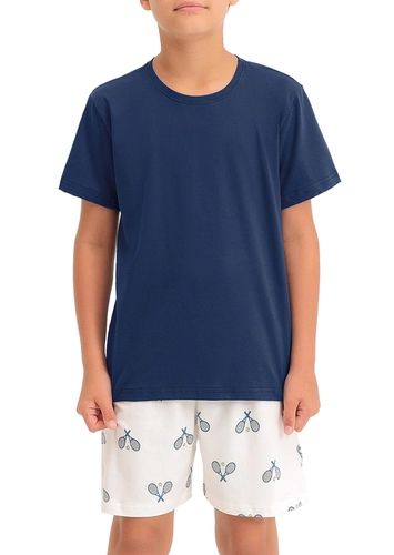 Pijama Infantil Menino Curto Espaço Pijama 4060018