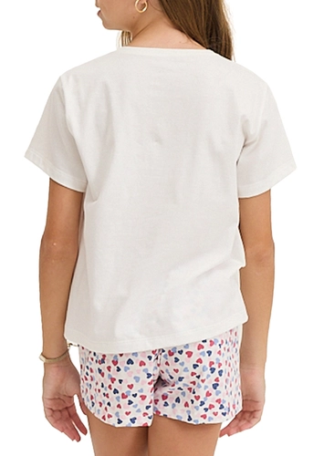 Pijama Infantil Menina Curto Espaço Pijama 4050059