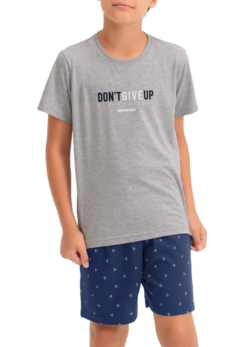 Pijama Infantil Menino Curto Espaço Pijama 4060022