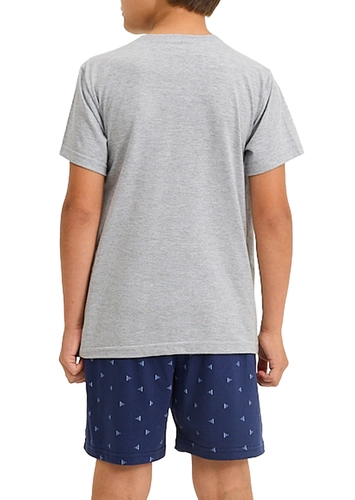 Pijama Infantil Menino Curto Espaço Pijama 4060022