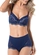 Look Sutiã com Aro e sem Bojo Atlante Demillus 64039 Taça B + Calcinha Caleçon Atlante Demillus 57039