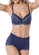 Look Sutiã com Aro e sem Bojo Atlante Demillus 64039 Taça B + Calcinha Caleçon Atlante Demillus 57039