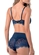 Look Sutiã com Aro e sem Bojo Atlante Demillus 64039 Taça B + Calcinha Caleçon Atlante Demillus 57039