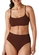 Look Sutiã sem Aro com Bojo Liz 51420 + Calcinha Hot Pant Liz 50420