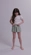 Pijama Infantil Menina Curto Cor com Amor 2050126