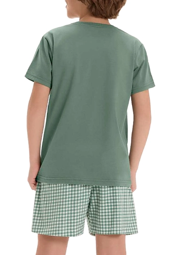 Pijama Infantil Menino Curto Cor com Amor 2060061
