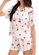 Pijama Feminino Curto com Abertura Espaço Pijama 4010461