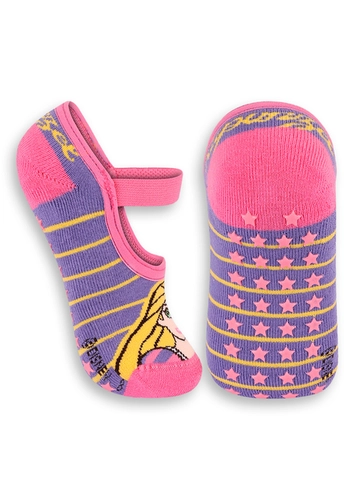 Sapatilha Infantil Antiderrapante Princesas Lupo 2367-013