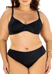 Look Top Banho de Mar 621.129 Plus Size + Biquíni Banho de Mar 621.229 Plus Size