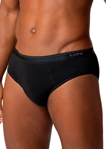 Kit com 2 Cuecas Slip Lupo 485-003