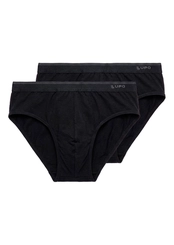 Kit com 2 Cuecas Slip Lupo 485-003