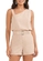 Look Blusa Feminina Regata Marialicia 184271 + Shorts Feminino Reto Marialicia 184291