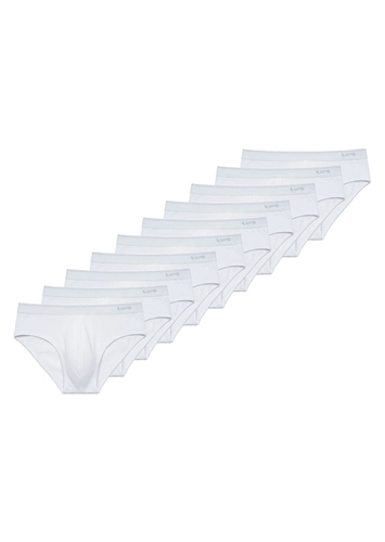Kit com 10 Cuecas Slip Lupo 485-003