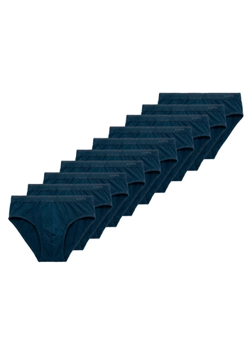 Kit com 10 Cuecas Slip Lupo 485-003