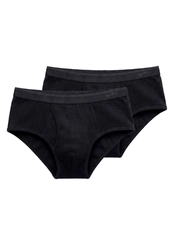 Kit com 2 Cuecas Slip Lupo com Abertura 546-003