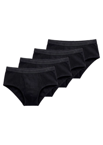 Kit com 4 Cuecas Slip Lupo com Abertura 546-003