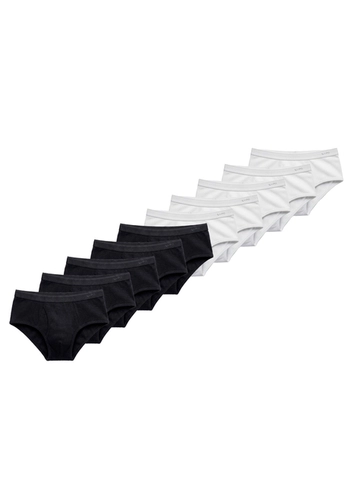 Kit com 10 Cuecas Slip Lupo com Abertura 546-003